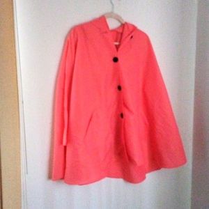 Maralyce Ferrer waterproof hooded rain cape